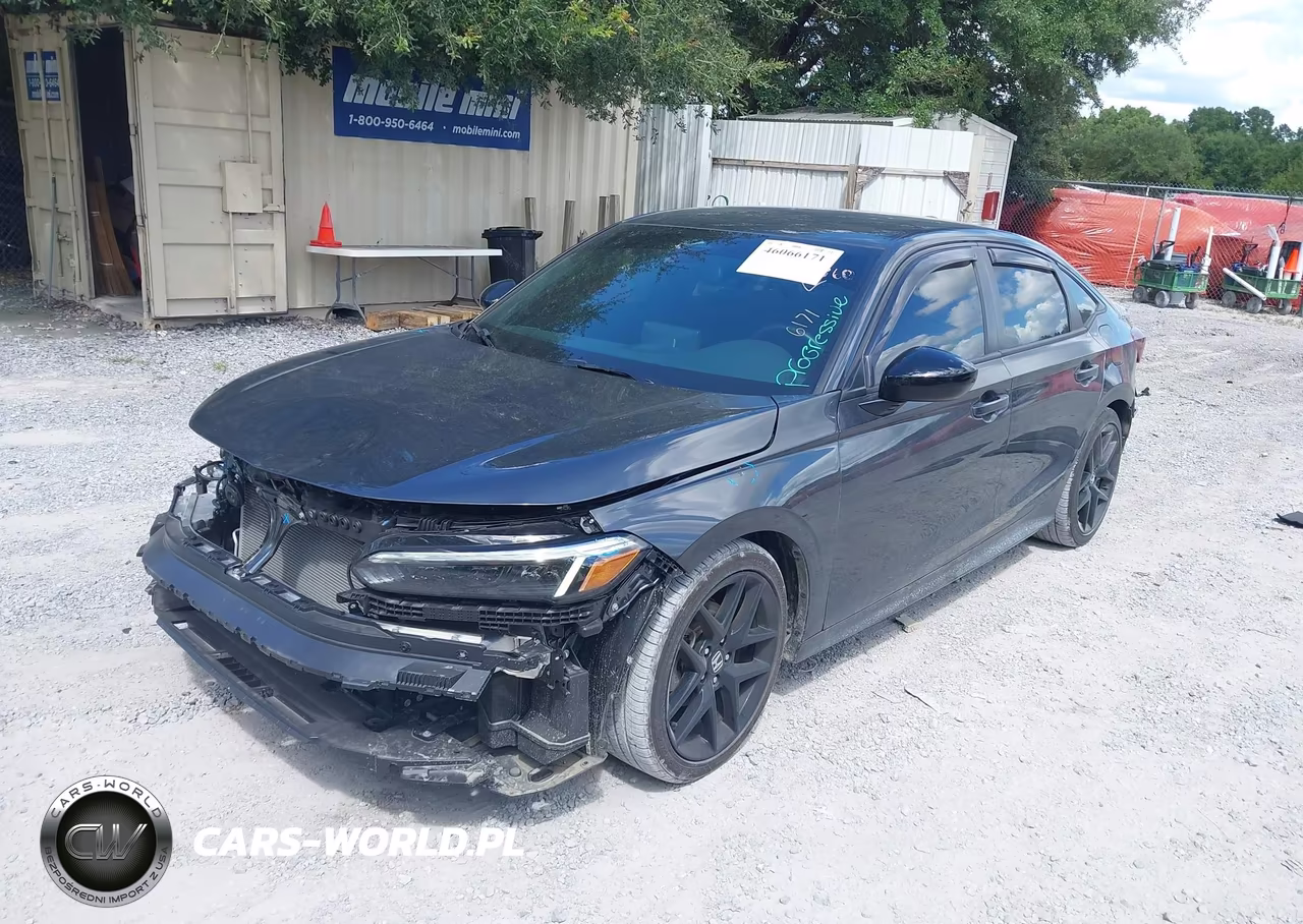 2026 Honda Civic Sport VIN:2HGFE2F52TH518347 - 2