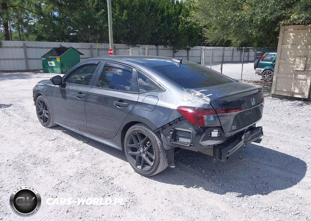 2026 Honda Civic Sport VIN:2HGFE2F52TH518347 - 3