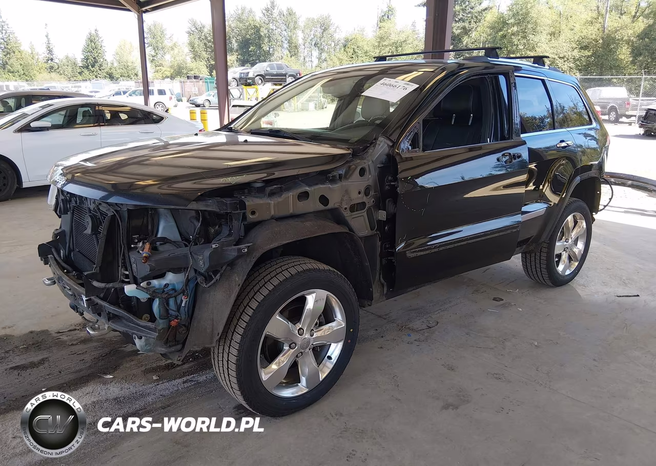 2013 Jeep Grand Cherokee Overland Summit VIN:1C4RJFCG4DC573021 - 2