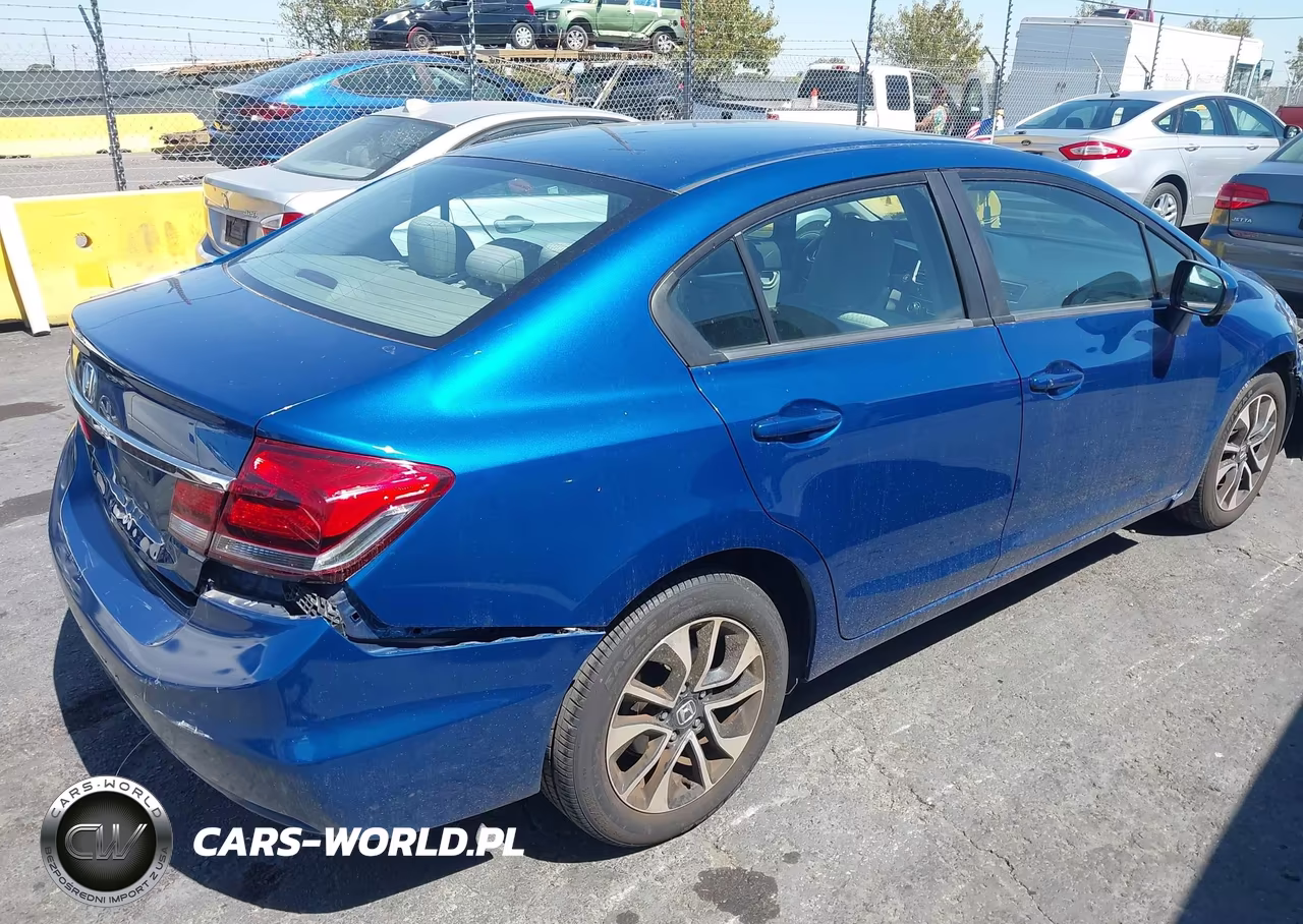 2015 Honda Civic Ex VIN:2HGFB2F81FH554036 - 4