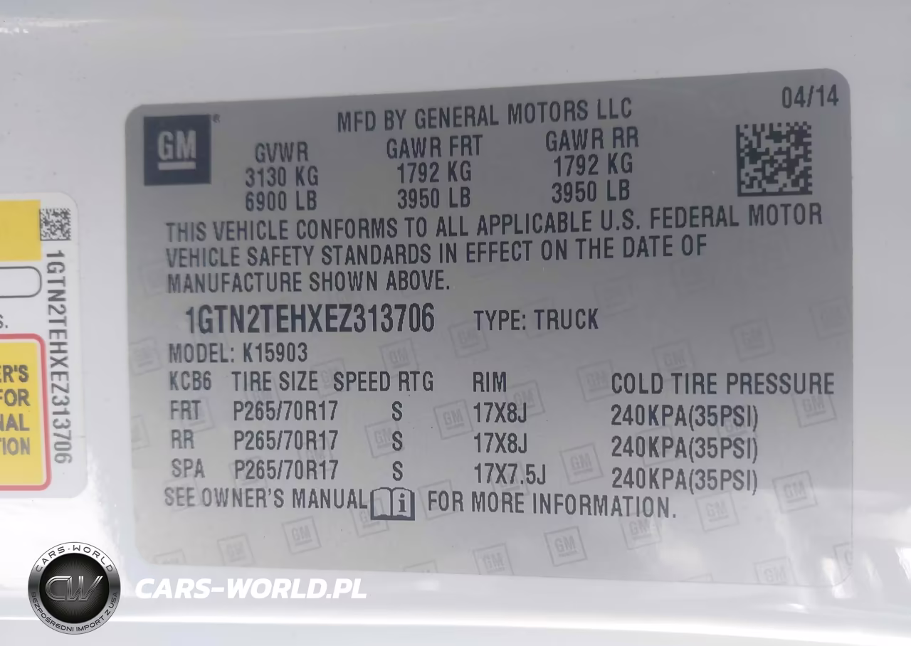 2014 GMC Sierra 1500 VIN:1GTN2TEHXEZ313706 - 9