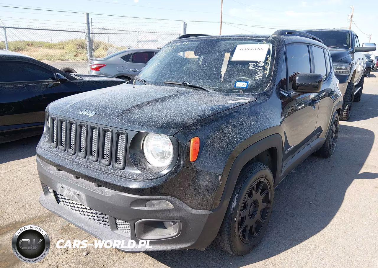 2017 Jeep Renegade Latitude Fwd VIN:ZACCJABB9HPE91592 - 2