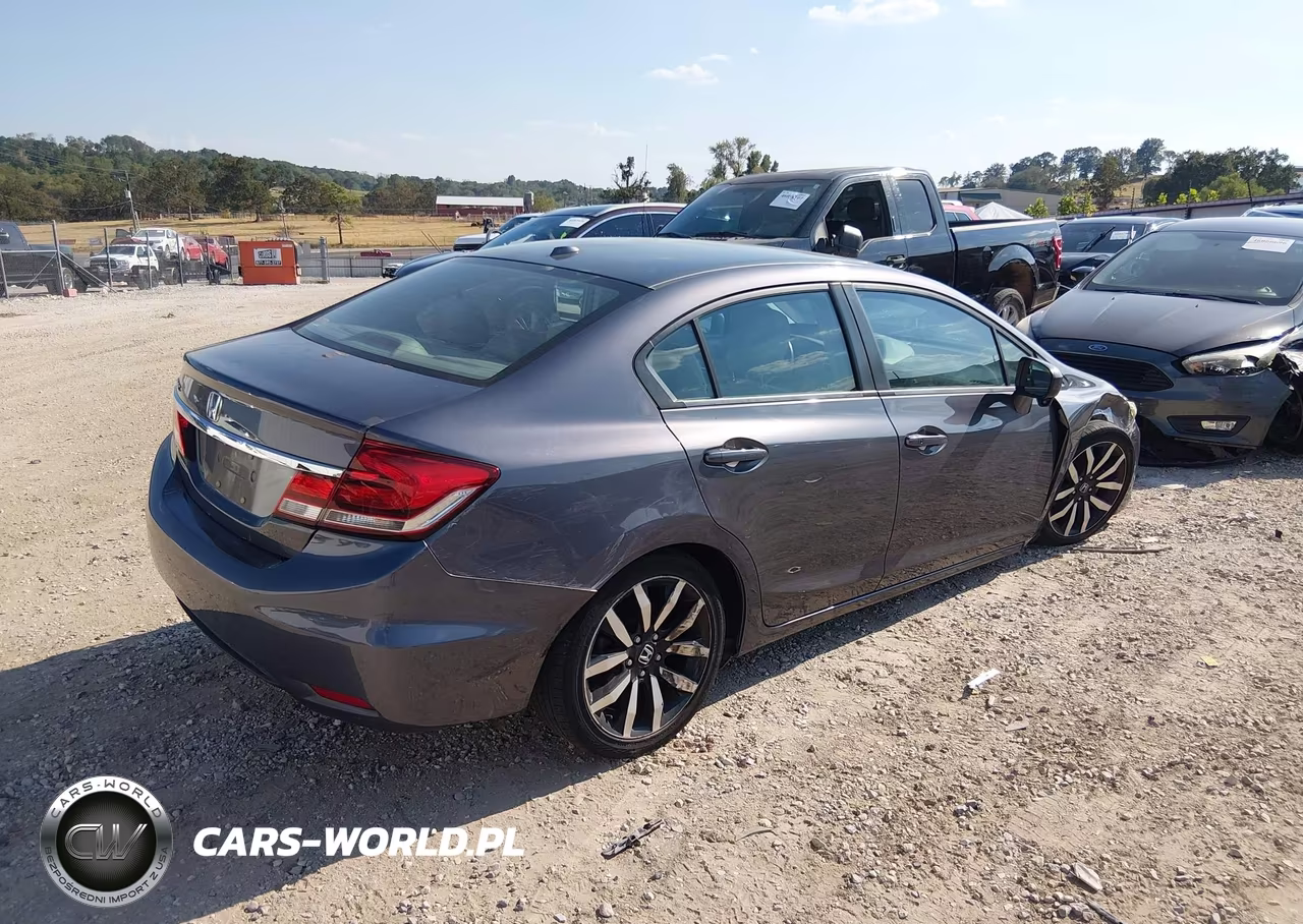2015 Honda Civic Ex-L VIN:2HGFB2F95FH527849 - 4