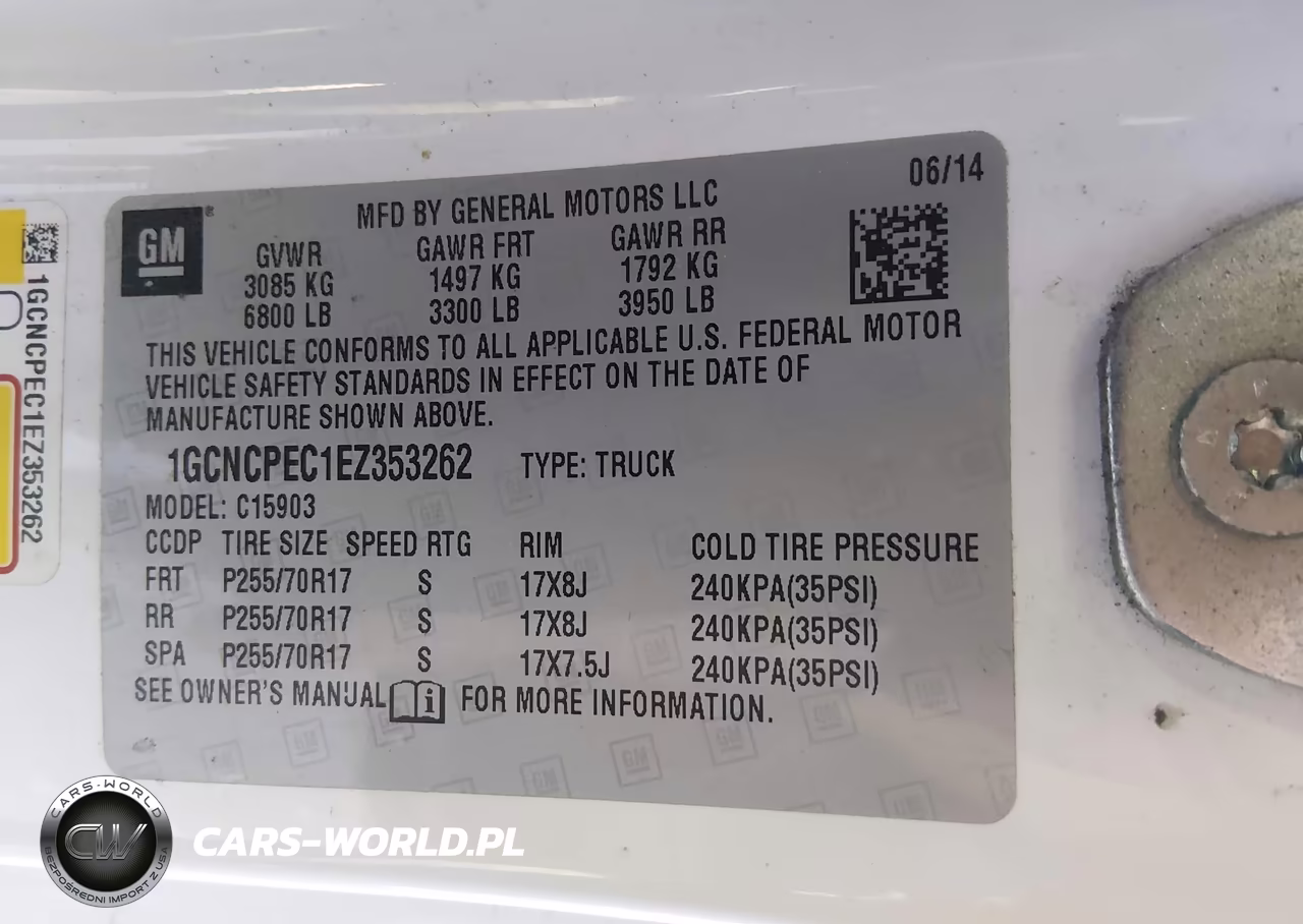 2014 Chevrolet Silverado 1500 Work Truck 1Wt VIN:1GCNCPEC1EZ353262 - 9