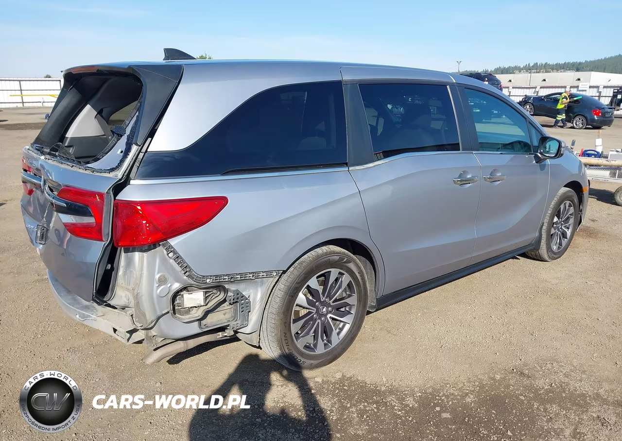 2022 Honda Odyssey Ex-L VIN:5FNRL6H75NB029781 - 4