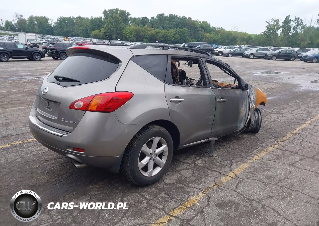 2009 Nissan Murano Sl VIN:JN8AZ18W09W144753 - 4