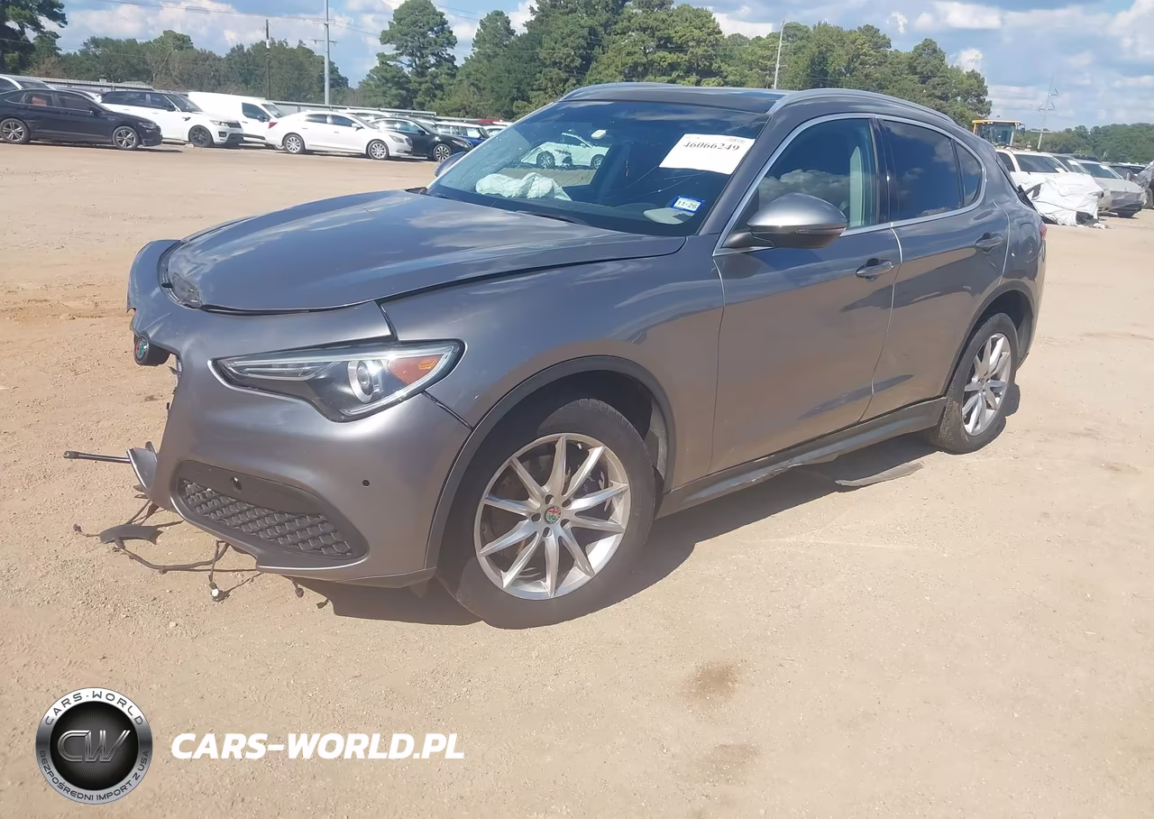 2018 Alfa Romeo Stelvio Ti Awd VIN:ZASFAKBNXJ7B67610 - 2