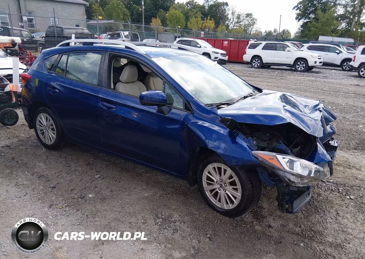 2017 Subaru Impreza 2.0I Premium VIN:4S3GTAB69H3701191 - 1