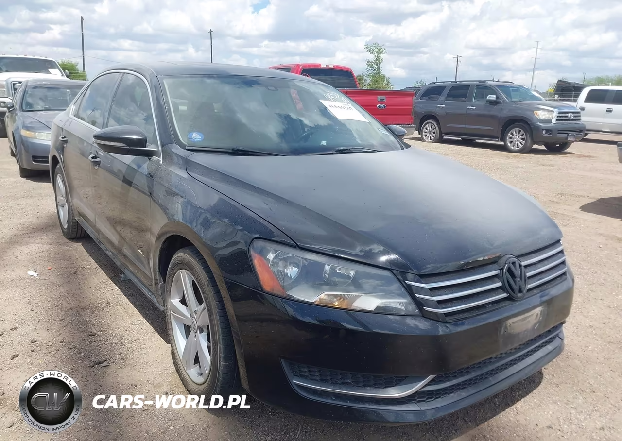 2012 Volkswagen Passat 2.5L Se VIN:1VWBP7A3XCC009455 - 1