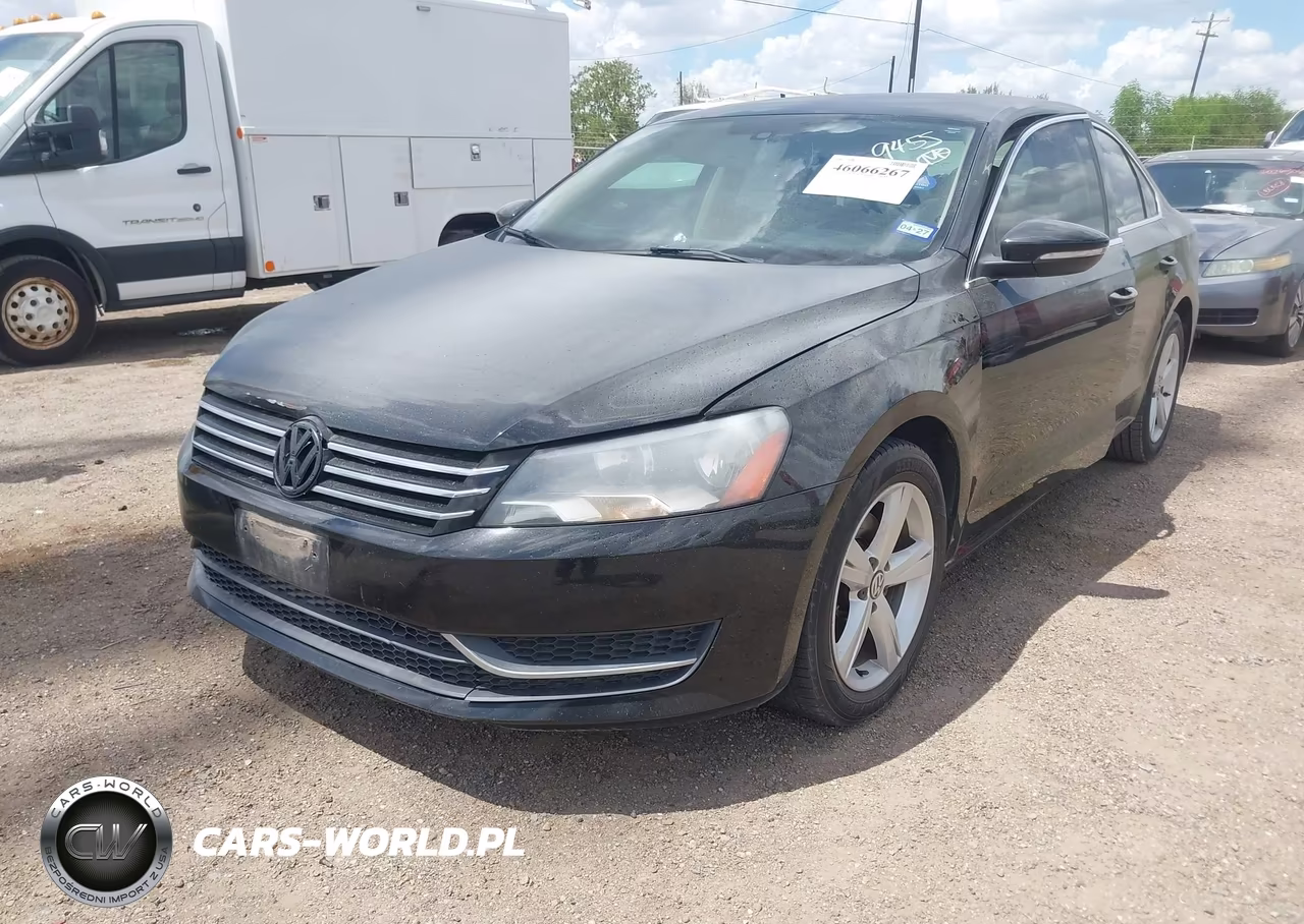 2012 Volkswagen Passat 2.5L Se VIN:1VWBP7A3XCC009455 - 2