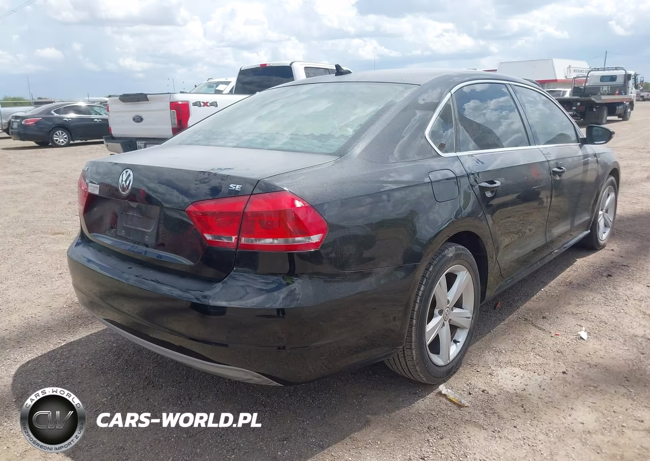 2012 Volkswagen Passat 2.5L Se VIN:1VWBP7A3XCC009455 - 4