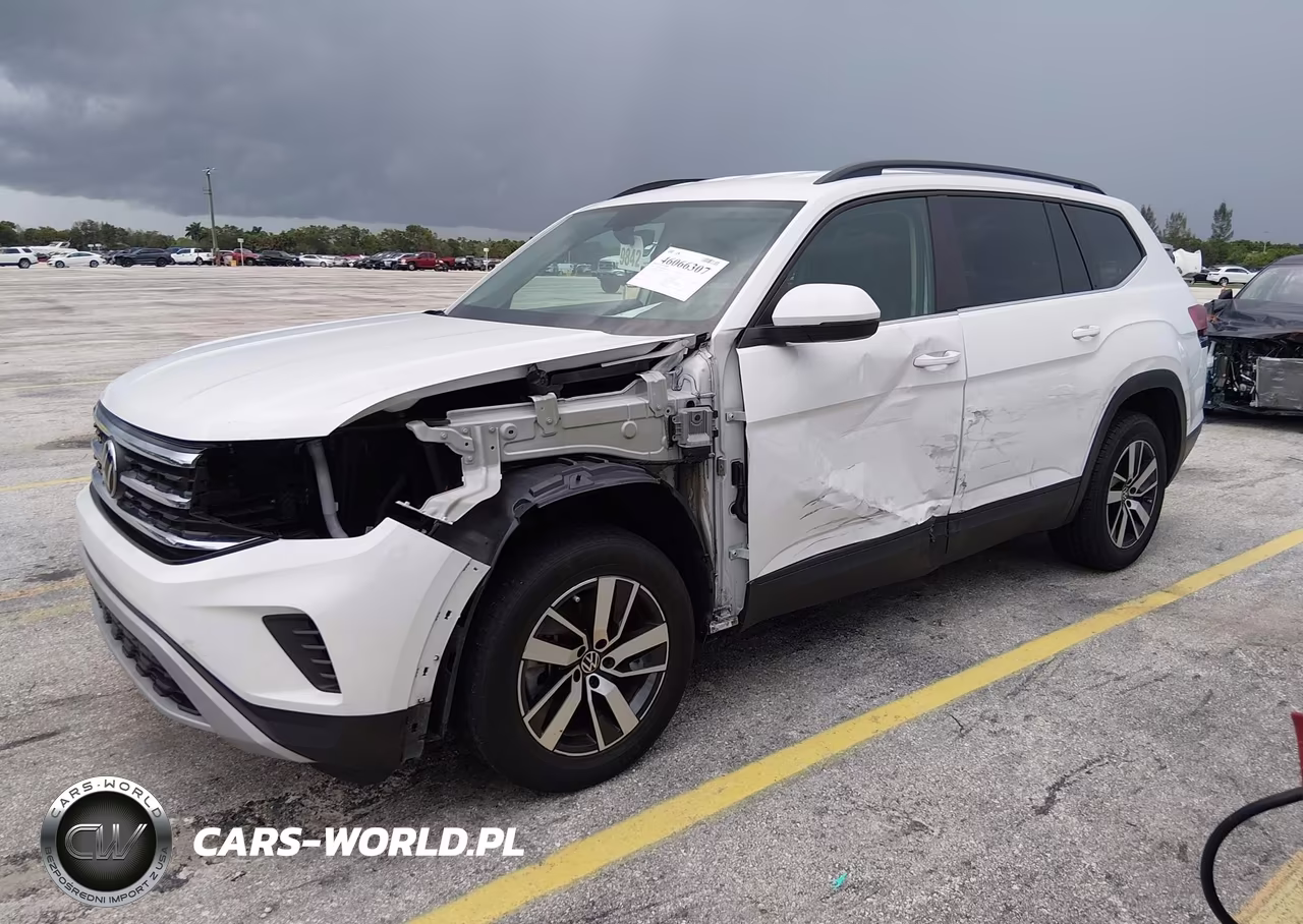 2022 Volkswagen Atlas 2.0T Se VIN:1V2LP2CA6NC544712 - 2