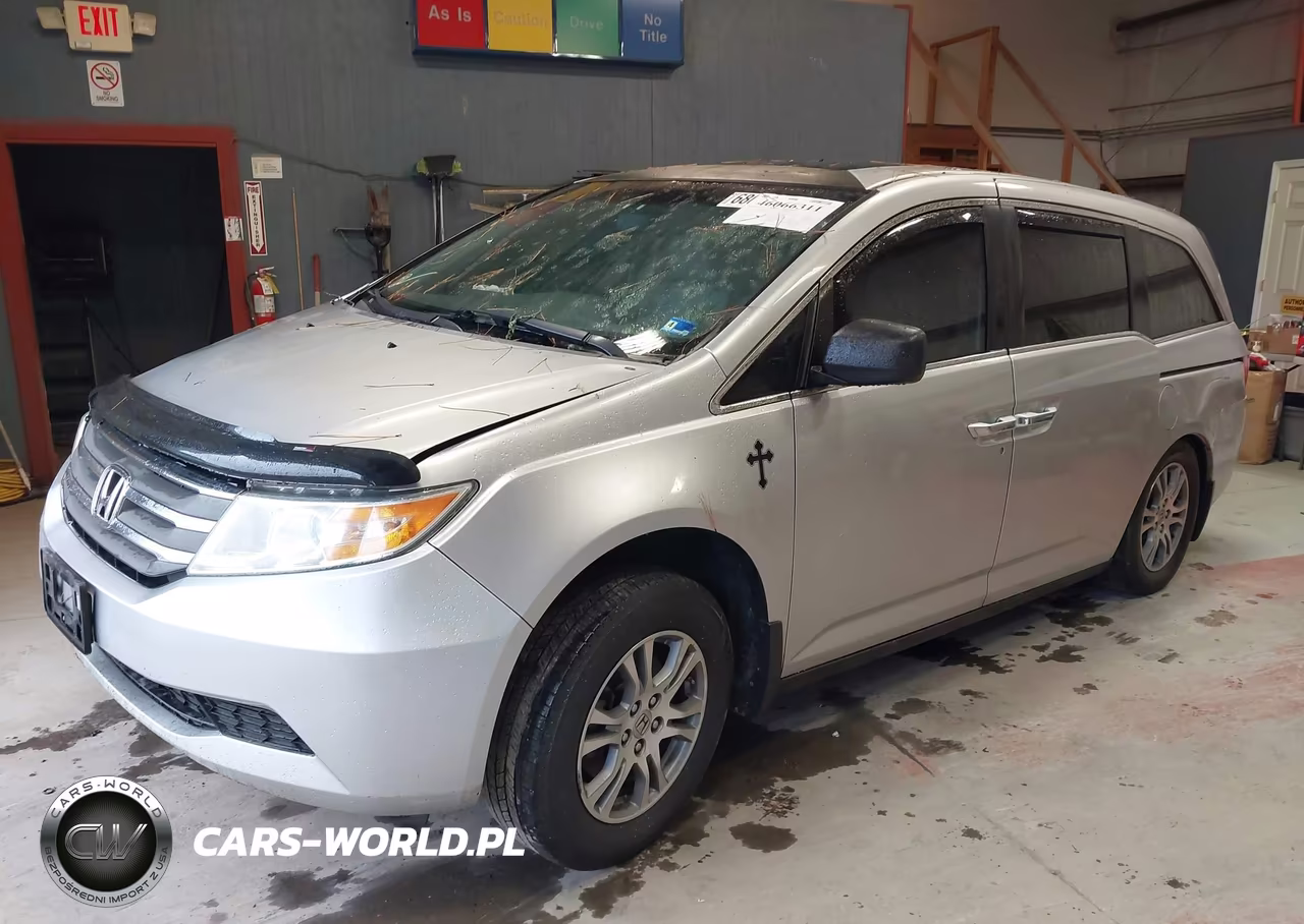 2011 Honda Odyssey Ex-L VIN:5FNRL5H65BB098161 - 2