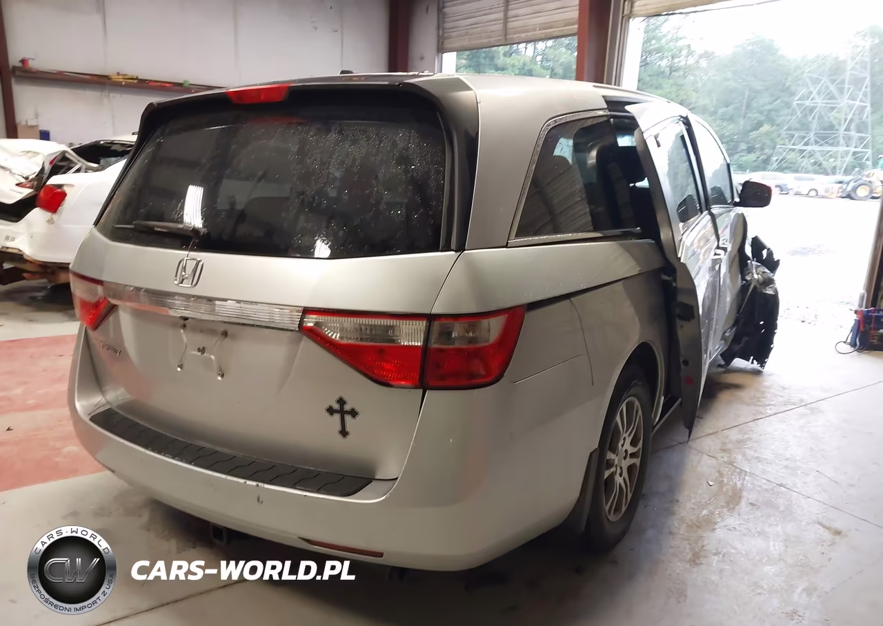 2011 Honda Odyssey Ex-L VIN:5FNRL5H65BB098161 - 4