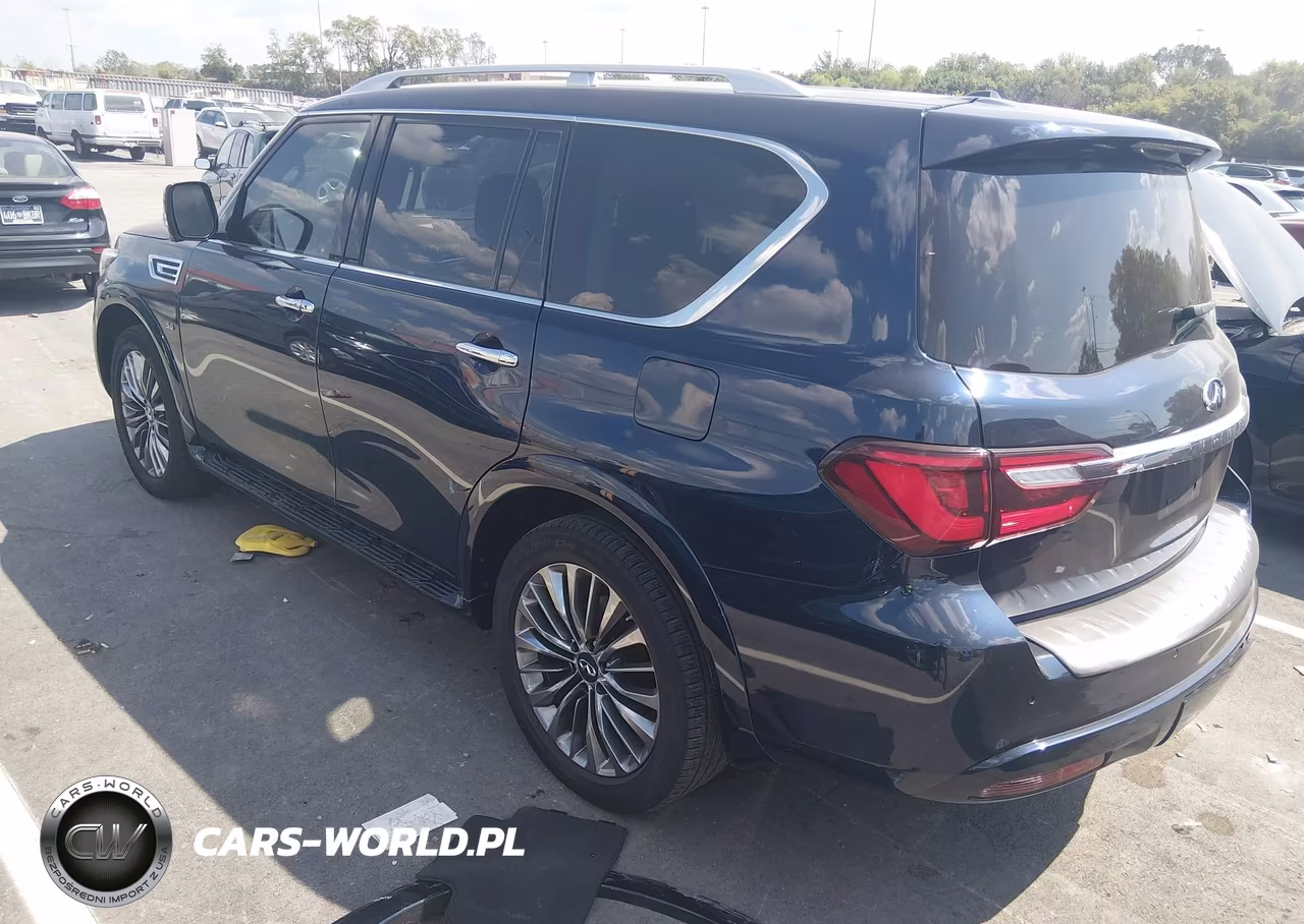 2018 Infiniti Qx80 VIN:JN8AZ2NF4J9660210 - 3