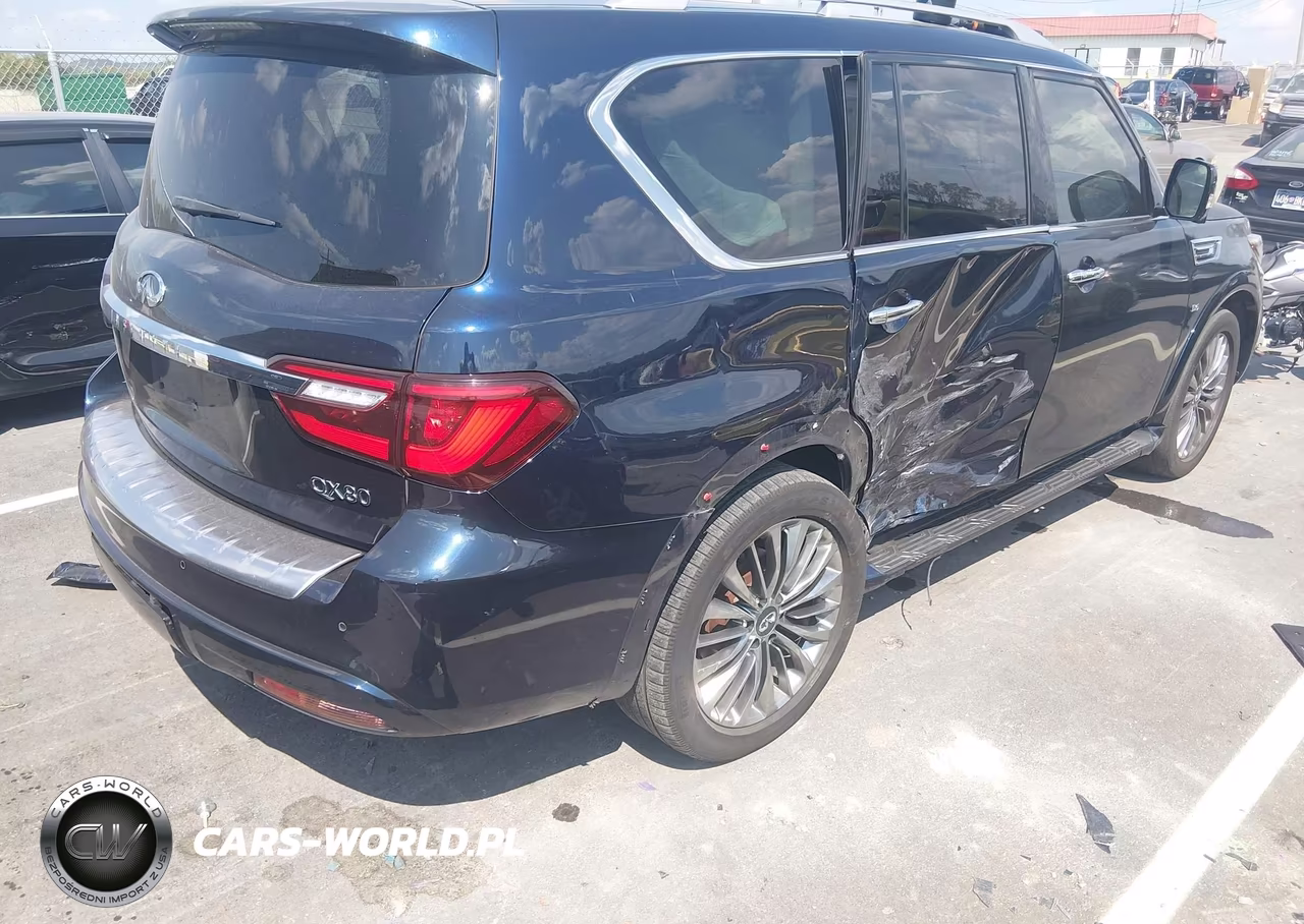 2018 Infiniti Qx80 VIN:JN8AZ2NF4J9660210 - 4