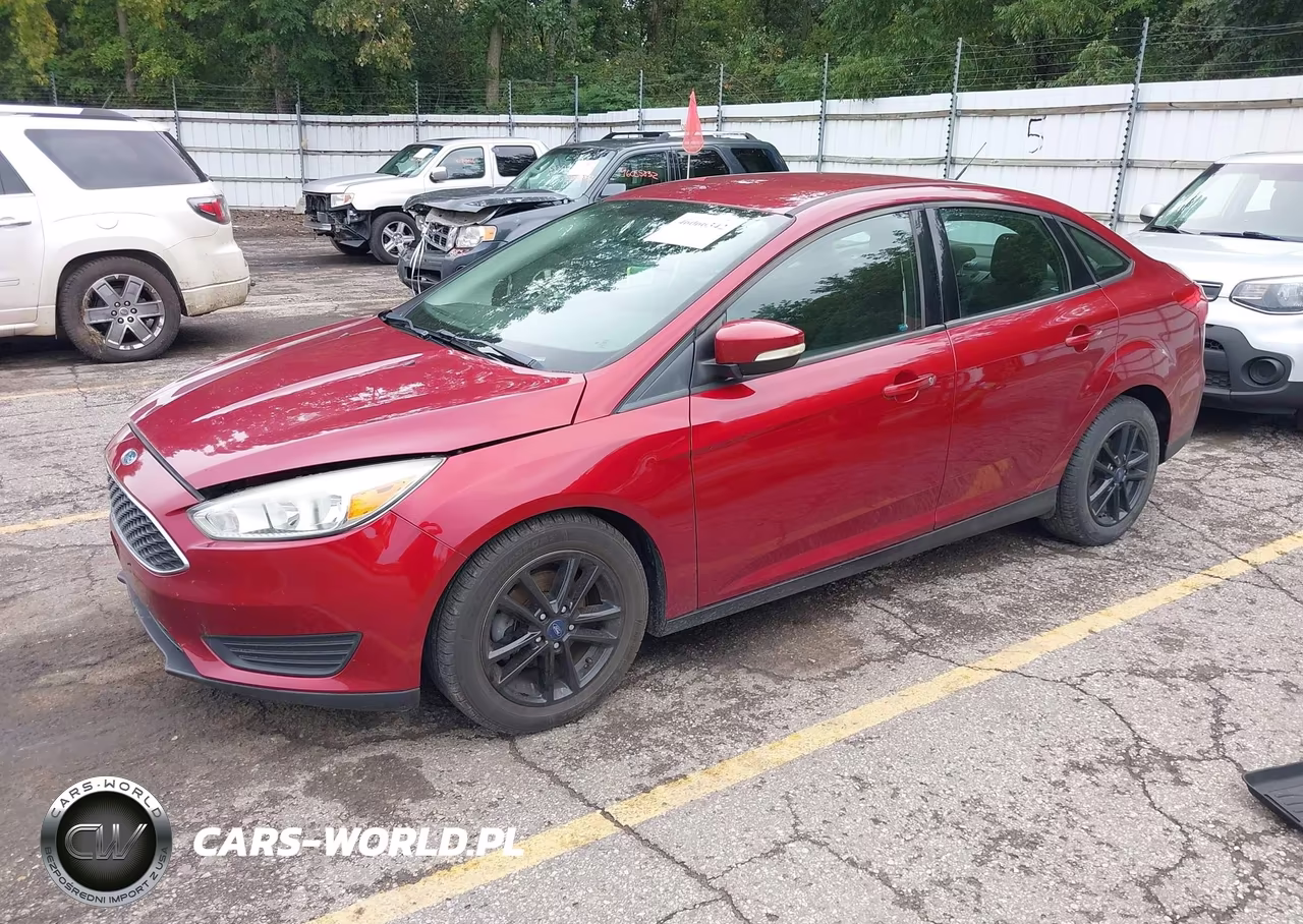 2015 Ford Focus Se VIN:1FADP3F20FL226902 - 2