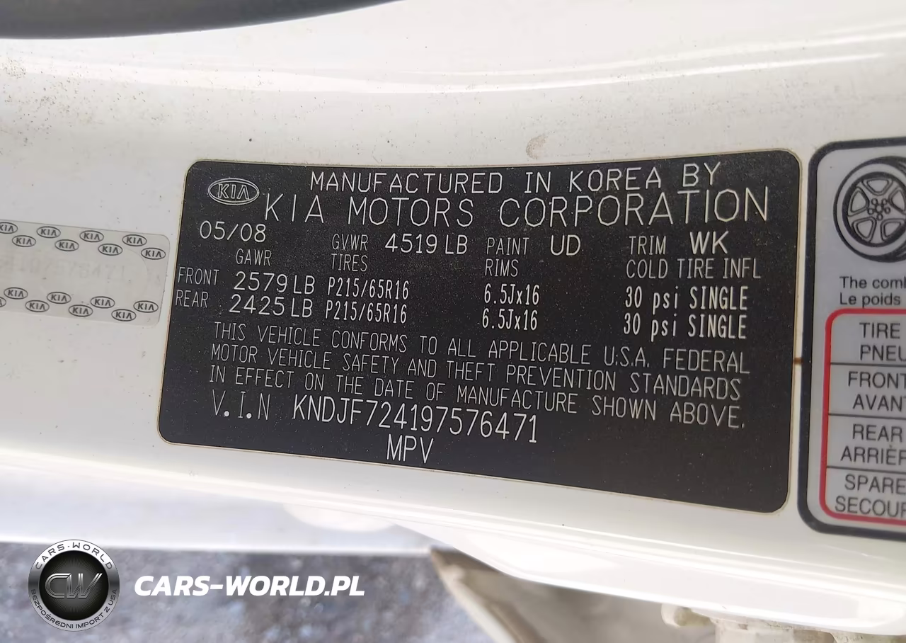 2009 Kia Sportage Lx VIN:KNDJF724197576471 - 9