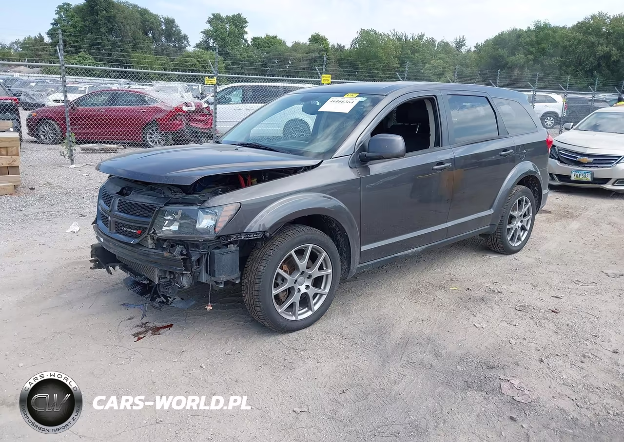 2017 Dodge Journey Gt Awd VIN:3C4PDDEG9HT593288 - 2