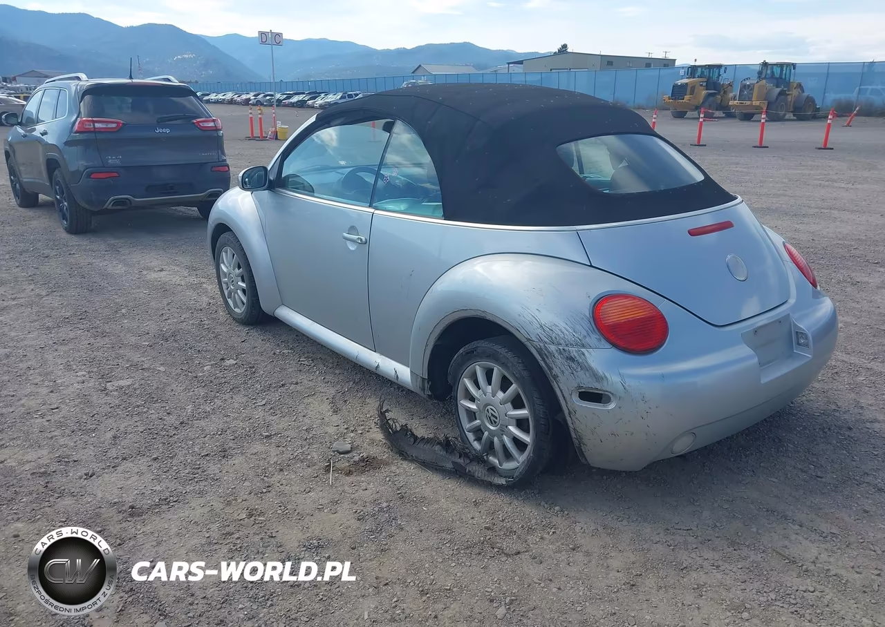 2004 Volkswagen New Beetle Gls VIN:3VWCM31Y04M345147 - 3