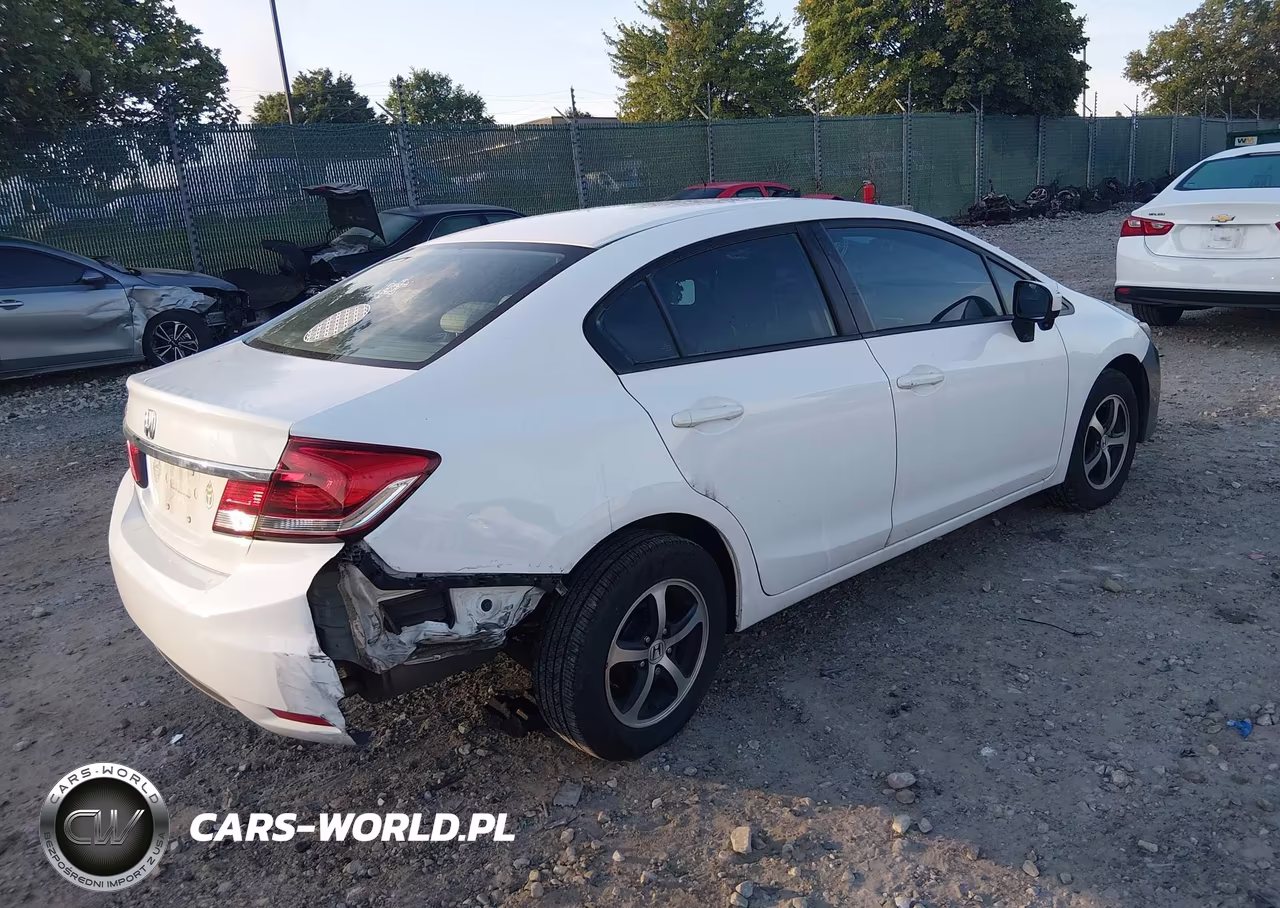 2015 Honda Civic Se VIN:19XFB2F78FE263941 - 4