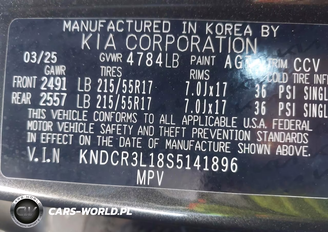 2025 Kia Niro Ev Wind VIN:KNDCR3L18S5141896 - 9