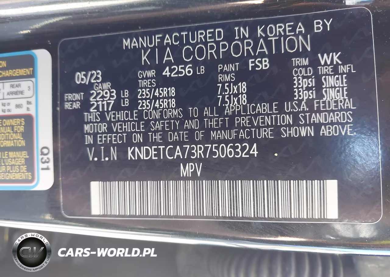 2024 Kia Seltos Sx Turbo VIN:KNDETCA73R7506324 - 9