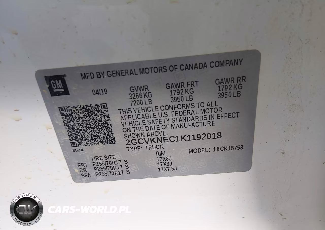 2019 Chevrolet Silverado 1500 Ld Wt VIN:2GCVKNEC1K1192018 - 9