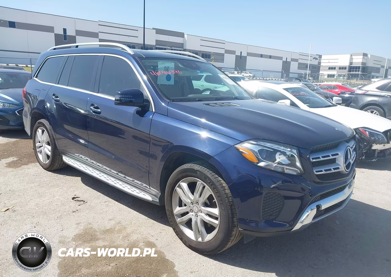 2017 Mercedes-Benz Gls 450 4Matic VIN:4JGDF6EE4HA872142 - 1