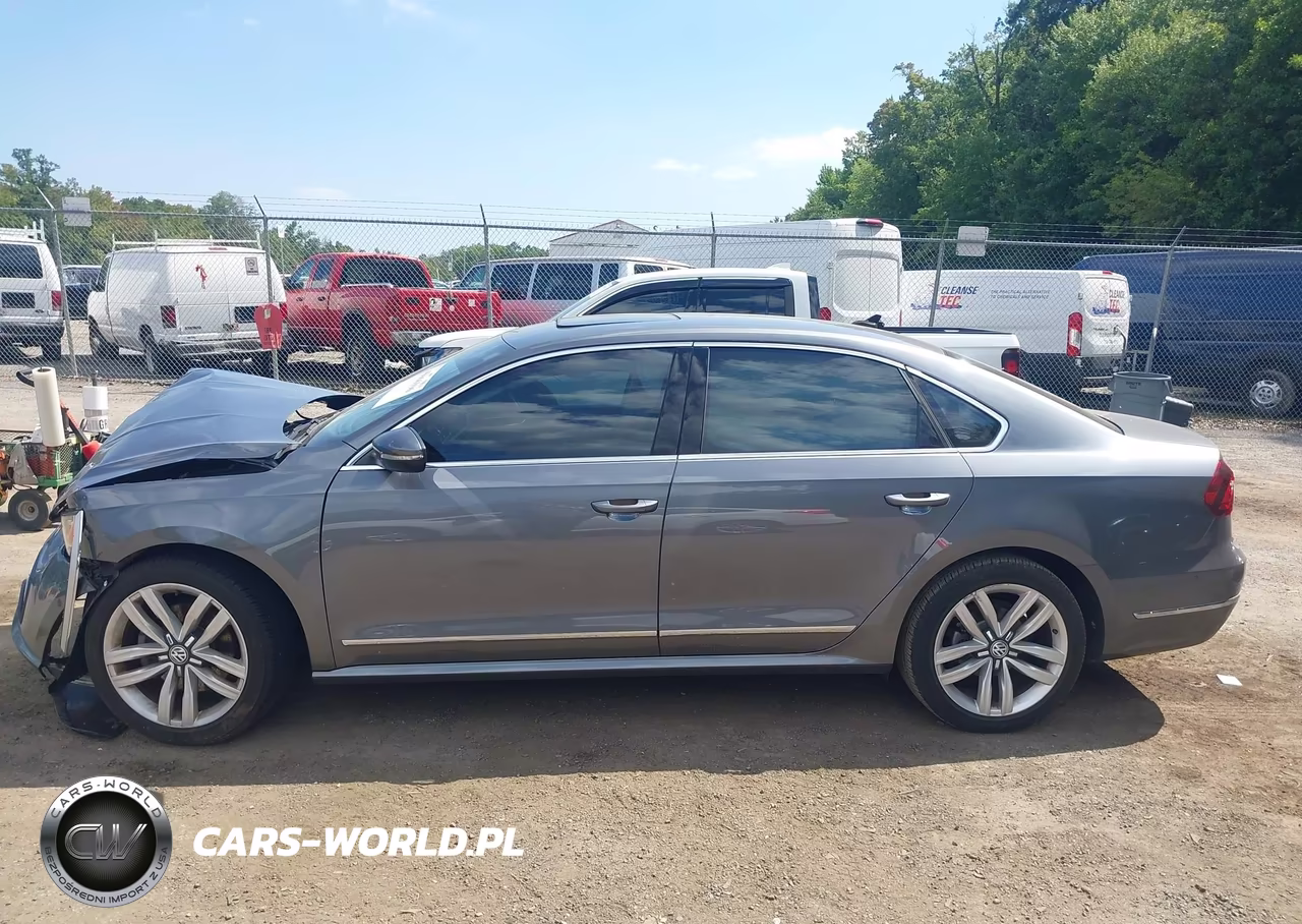 2017 Volkswagen Passat V6 Sel Premium VIN:1VWCM7A35HC036261 - 14