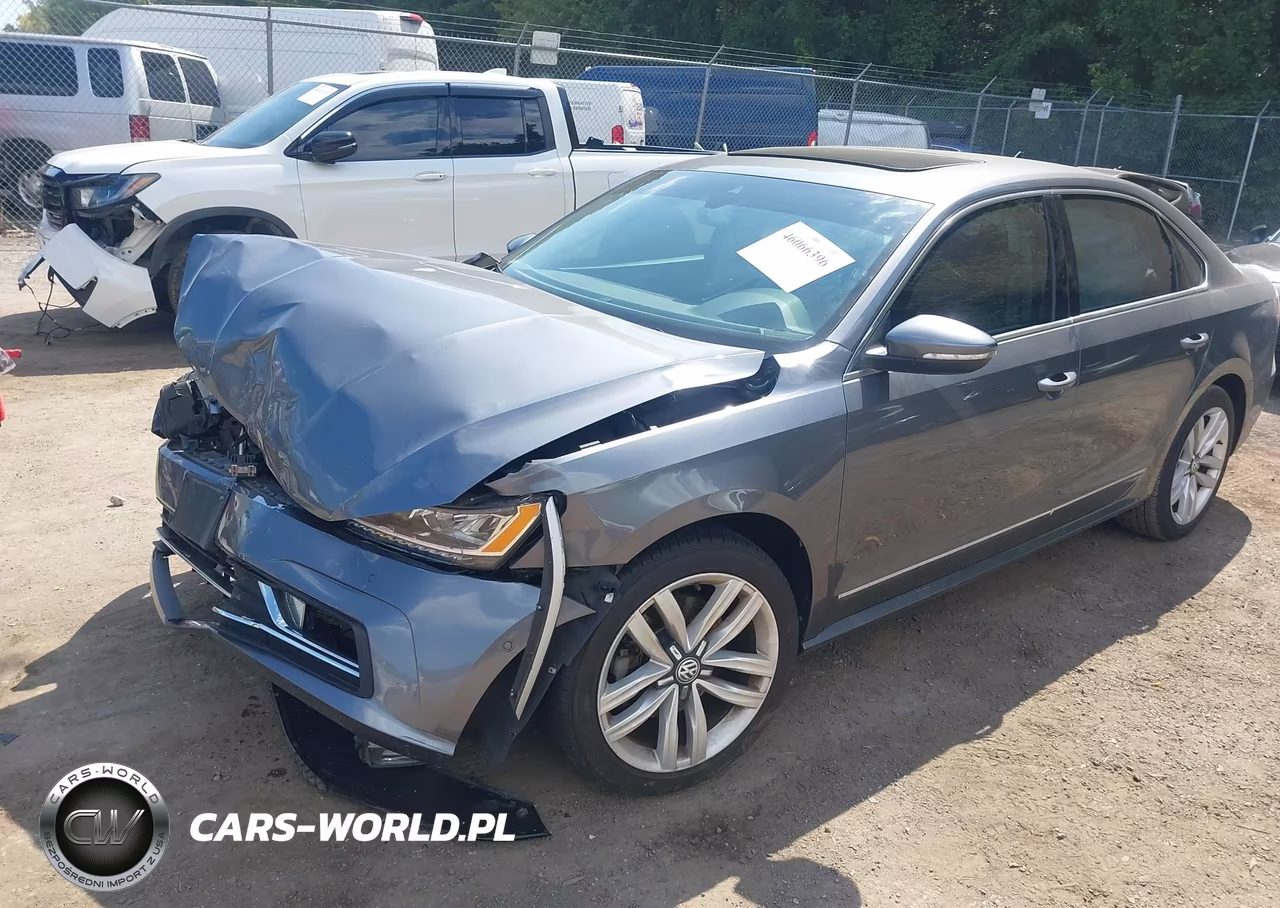 2017 Volkswagen Passat V6 Sel Premium VIN:1VWCM7A35HC036261 - 2