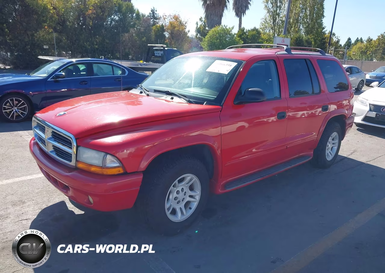 2003 Dodge Durango Slt VIN:1D4HR48N73F567567 - 2