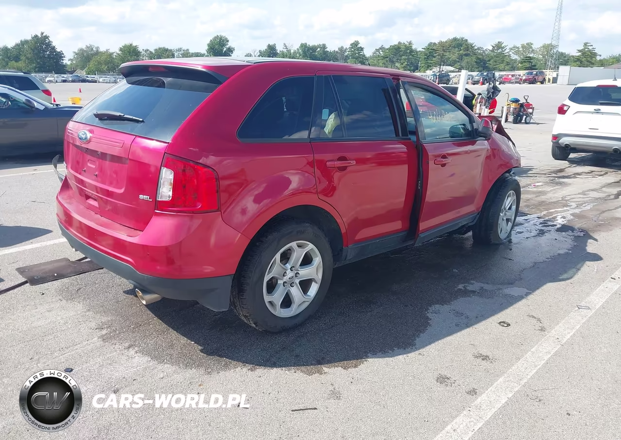 2012 Ford Edge Sel VIN:2FMDK3JC0CBA79562 - 4
