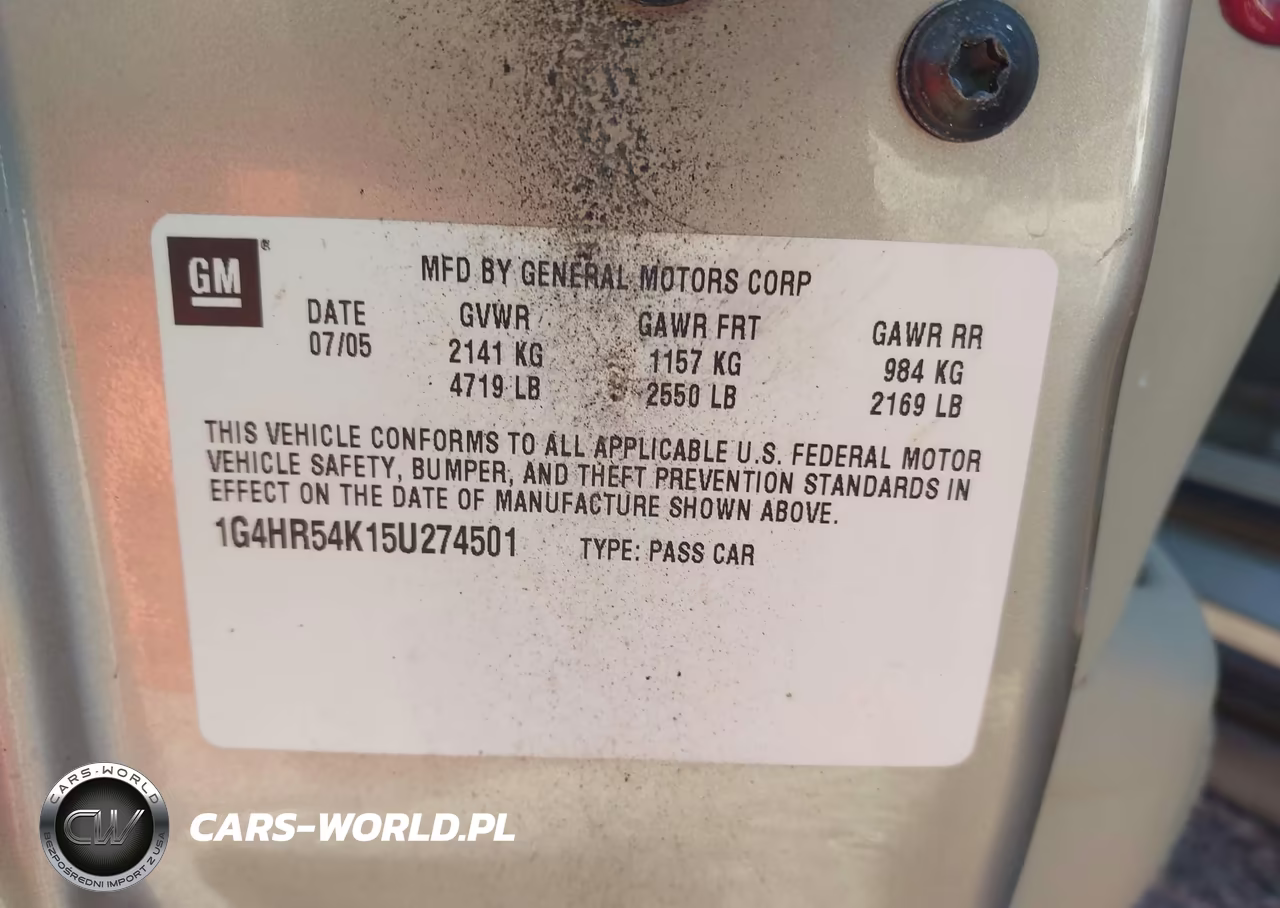 2005 Buick Lesabre Limited VIN:1G4HR54K15U274501 - 9