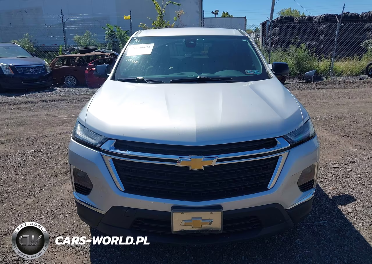 2022 Chevrolet Traverse Awd Ls VIN:1GNEVFKW8NJ122349 - 12