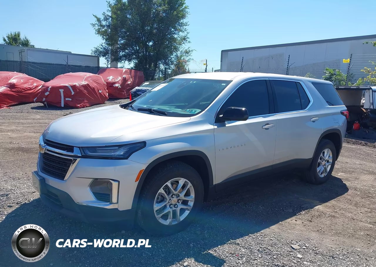 2022 Chevrolet Traverse Awd Ls VIN:1GNEVFKW8NJ122349 - 2