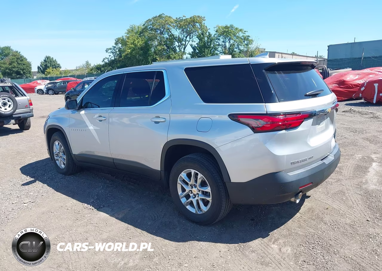2022 Chevrolet Traverse Awd Ls VIN:1GNEVFKW8NJ122349 - 3