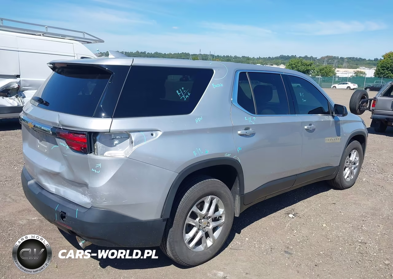 2022 Chevrolet Traverse Awd Ls VIN:1GNEVFKW8NJ122349 - 4