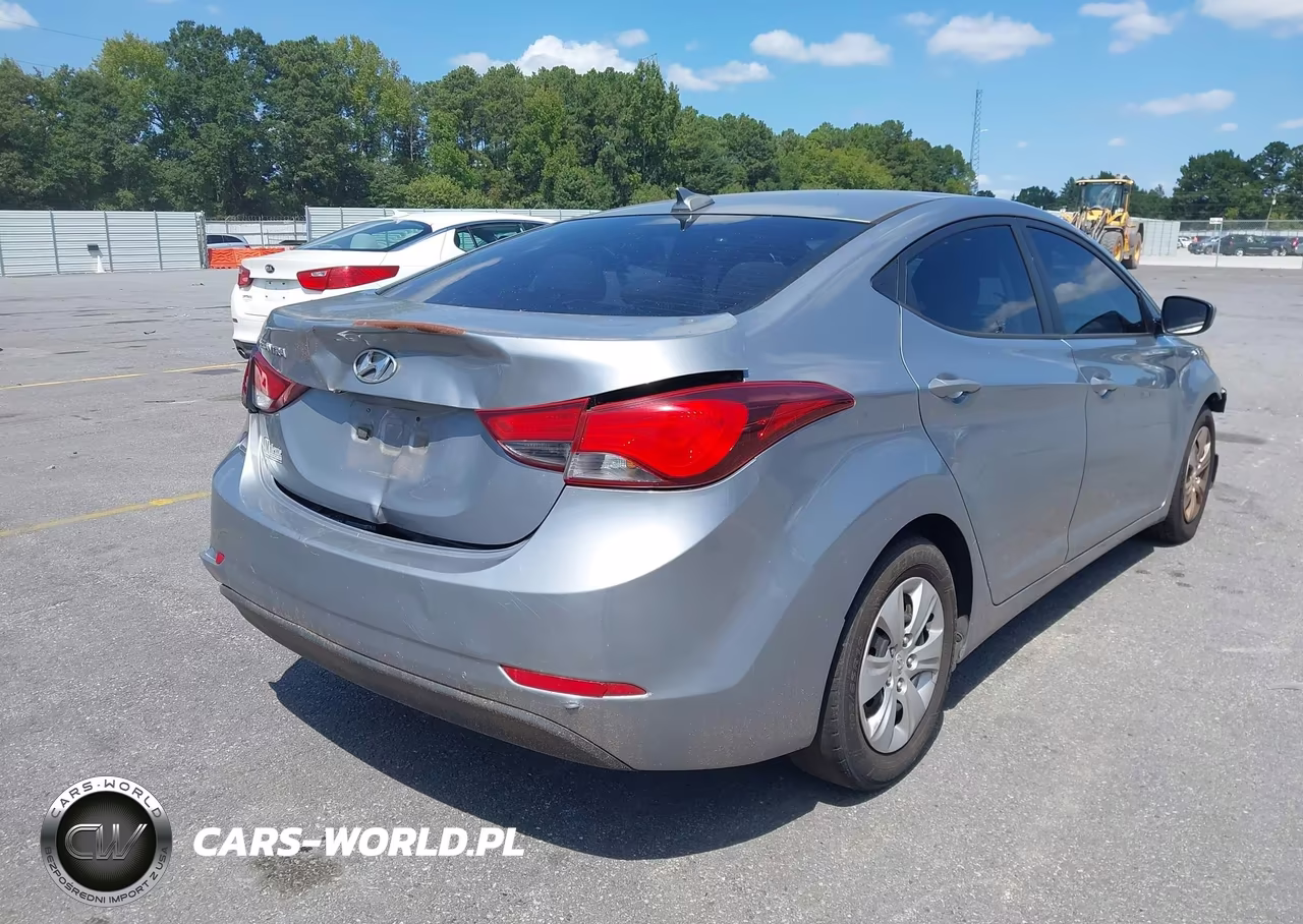 2016 Hyundai Elantra Se VIN:5NPDH4AE9GH705629 - 12
