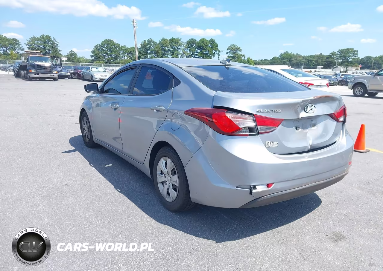 2016 Hyundai Elantra Se VIN:5NPDH4AE9GH705629 - 3