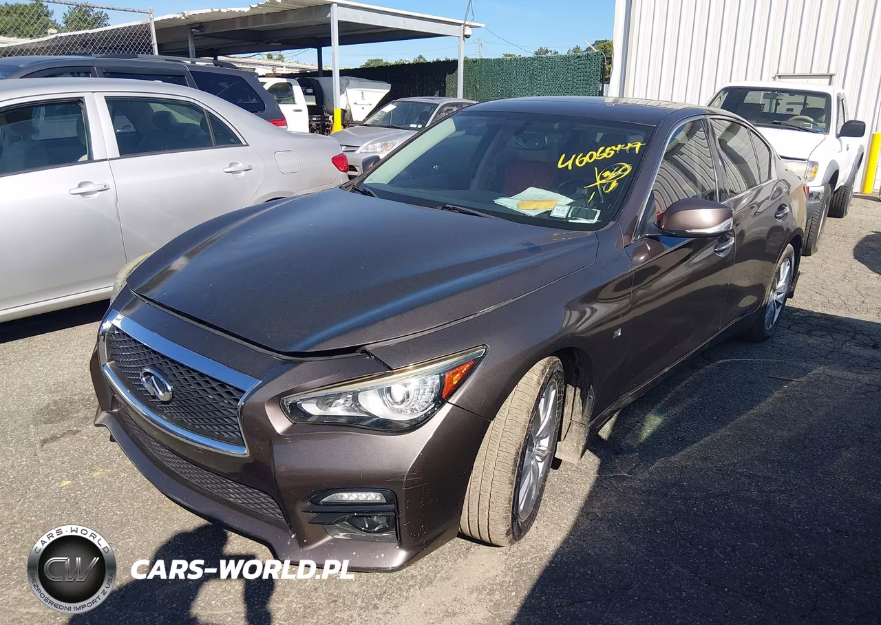 2014 Infiniti Q50 Premium VIN:JN1BV7ARXEM695915 - 2