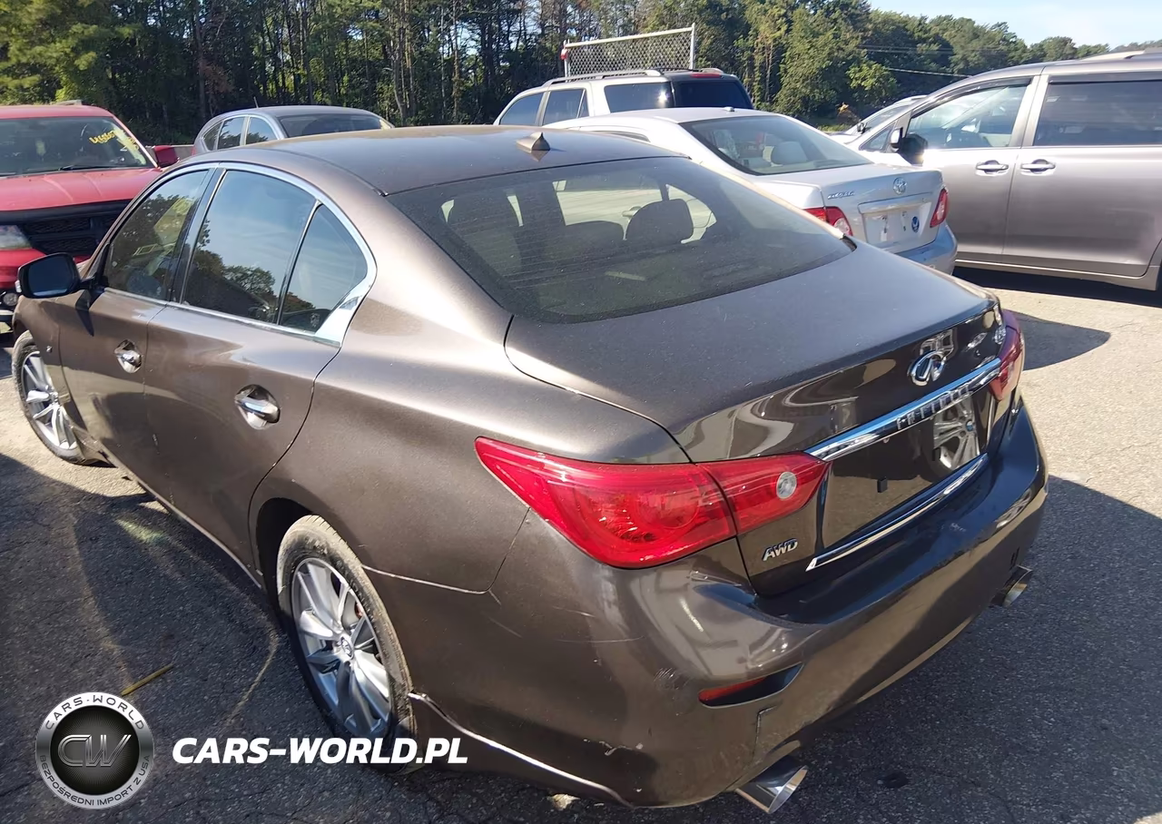 2014 Infiniti Q50 Premium VIN:JN1BV7ARXEM695915 - 3