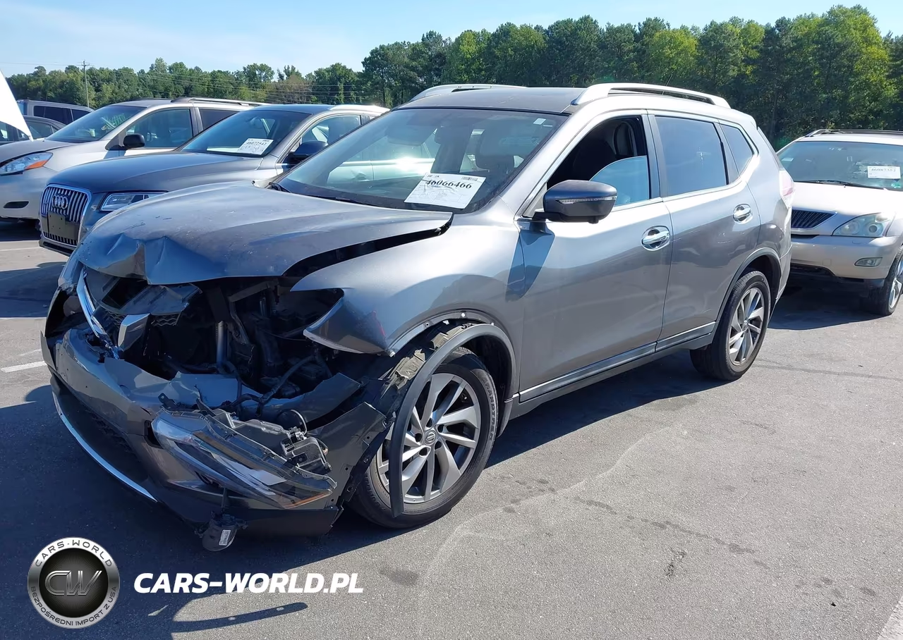 2015 Nissan Rogue Sl VIN:5N1AT2MV3FC773772 - 2
