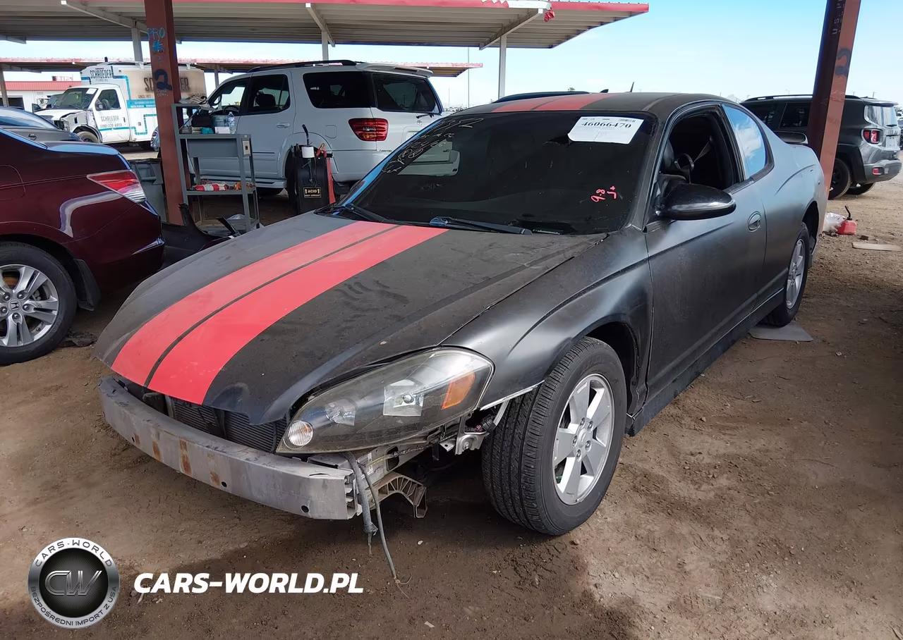 2006 Chevrolet Monte Carlo Ss VIN:2G1WL15C369316042 - 2