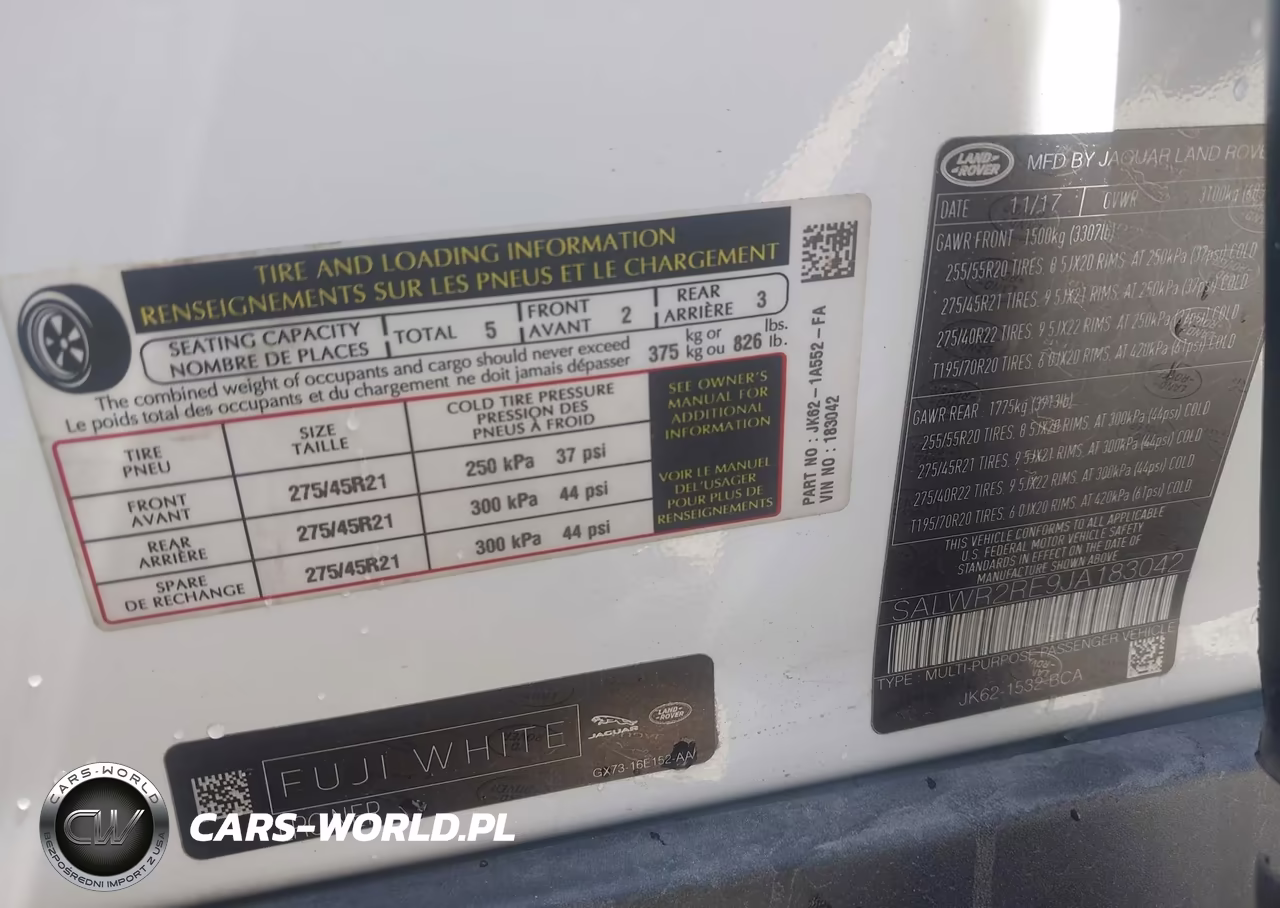 2018 Land Rover Range Rover Sport Supercharged-Supercharged Dynamic VIN:SALWR2RE9JA183042 - 9