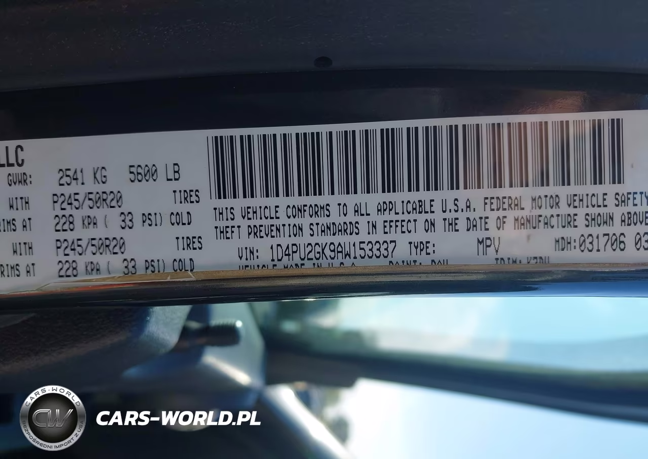 2010 Dodge Nitro Se VIN:1D4PU2GK9AW153337 - 9