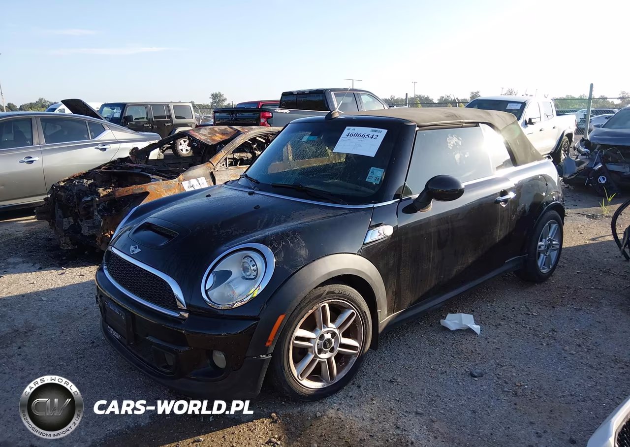 2012 Mini Cooper S VIN:WMWZP3C58CT550042 - 2
