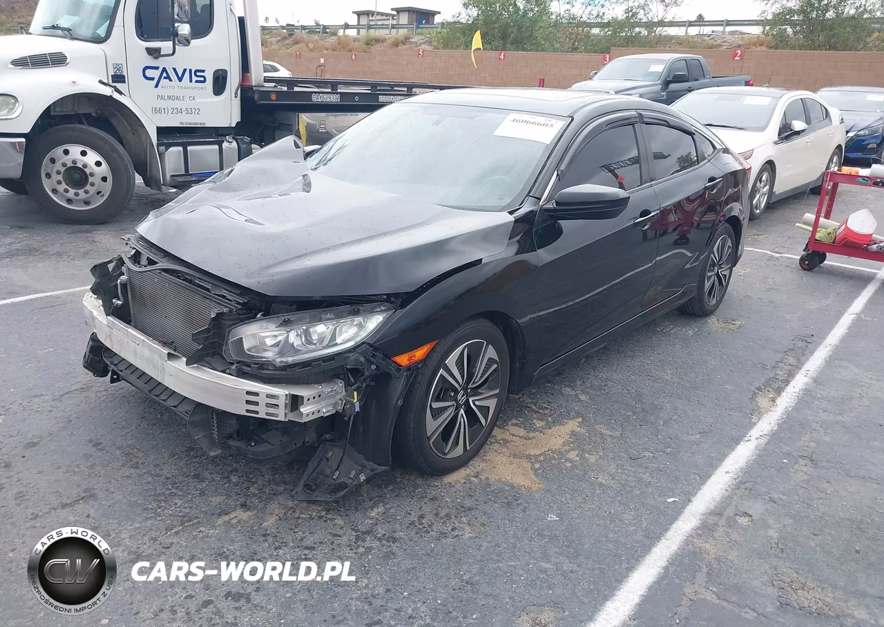 2018 Honda Civic Ex-T VIN:JHMFC1F35JX021507 - 2