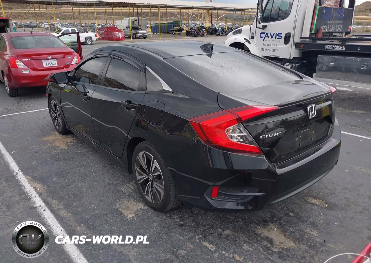 2018 Honda Civic Ex-T VIN:JHMFC1F35JX021507 - 3