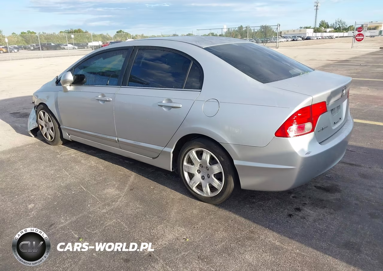 2007 Honda Civic Lx VIN:1HGFA16567L008761 - 3